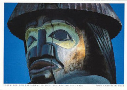 AK 181601 CANADA - British Columbia - Totem Vor Dem Parlament In Victoria - Victoria