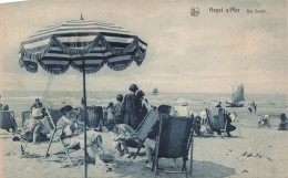 BELGIQUE - Heist - Gai Soleil à La Plage - Animé - Carte Postale Ancienne - Heist