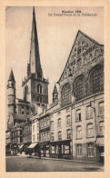 BELGIQUE - Nivelles 1939 - La Grand'Place Et La Collégiale -  L'Edition Belge 44 - Carte Postale Ancienne - Nivelles