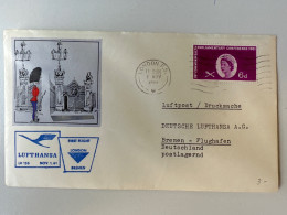 1961 Erstflug LH 135 London -Bremen - Premiers Vols