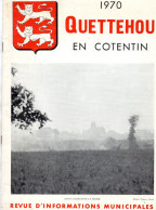 QUETTEHOU  EN  COTENTIN -    REVUE  D' INFORMATIONS  MUNICIPALES  -  1970 - Normandie