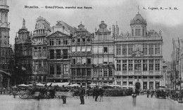 BRUXELLES - Grande Place - Marché Aux Fleurs - Markets