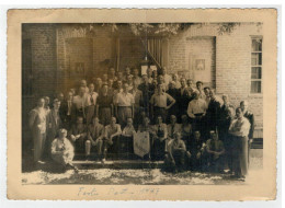 Foto Festa F.B.C. Pastore Calcio Torino Football 1947 Con Autografo Di Calciatore Della Biellese - Stadi & Strutture Sportive