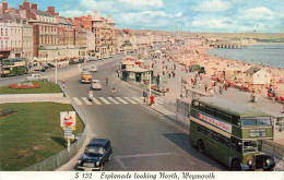 ROYAUME-UNI - Angleterre - Weymouth - Esplanade Looking North - Carte Postale - Weymouth