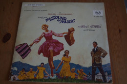 THE SOUND OF MUSIC JULIE ANDREWS CHRISTOPHER ¨PLUMER LP AMERICAIN 1965 DU FILM VALEUR + STEREO DE LUXE - Soundtracks, Film Music