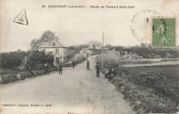 Guenrouët * La Route De Plessé à St Clair * Villageois - Guenrouet