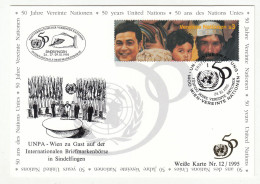 United Nations Vienna 1995 Illustrated Card Not Posted B231120 - Brieven En Documenten