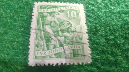 YOGUSLAVYA-    1950-1960   8  DİN.    USED - Oblitérés