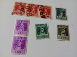 LOTTO MARCHE DA BOLLO IMPOSTA DI PUBBLICITA' - NUOVE ED USATE - Revenue Stamps