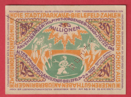 BIELEFELD 250 MILLIONEN 1922-23 Circuler - Collections