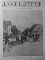 1902 VOITURE COURSE PARIS VIENNE FARMAN VITESSE 3 JOURNAUX ANCIENS - Non Classés