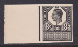 Great Britain, King George VI 8p Revenue Essay/Proof On Card - Ungebraucht