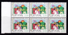 1975 Portugal - Yvert 1265a - B6 - Fosforo - MNH - Valor 48 € - Nuovi