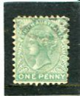 AUSTRALIA/SOUTH AUSTRALIA - 1875  1d   GREEN  PERF 10   FINE  USED  SG 158 - Used Stamps