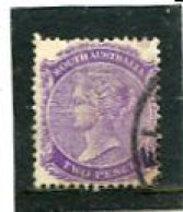 AUSTRALIA/SOUTH AUSTRALIA - 1906  2d  VIOLET   FINE  USED  SG 295 - Oblitérés