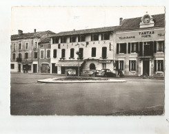 TARTAS (LANDES) 14 CARTE PHOTO LA POSTE (HOTEL CAFE DE LA PAIX ) - Tartas