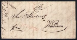 Altbrief Baden 1851 Von St. Blasien Nach Kandern - Covers & Documents