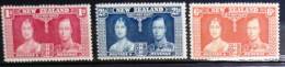 NOUVELLE ZELANDE                        N° 233/235                      NEUF* - Unused Stamps