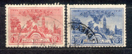 Australia Australien 1936 - Michel Nr. 134 - 135 O - Oblitérés