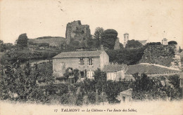 Talmont * Un Coin Du Village , Le Château , Vu Route Des Sables - Talmont Saint Hilaire