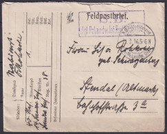 F-EX45906 AUSTRIA GERMANY WWI FELDPOST 1916 KLG PR 14 LANDW INF REGL Nº88.  - Altri & Non Classificati