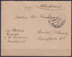 F-EX45917 GERMANY WWI FELDPOST 1916 COVER.  - Other & Unclassified