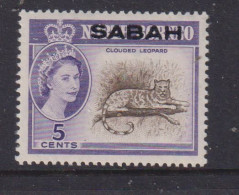 SABAH  -  1964 North Borneo Overprints 5c Never Hinged Mint - Sabah