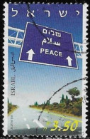 Israel 1994 Used Stamp Signing Of Israel Jordan Peace Treaty [INLT24] - Gebraucht (ohne Tabs)