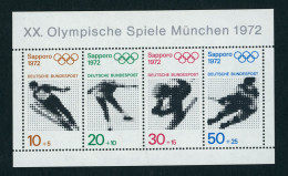 Bund Block Nummer 6 Olympische Spiele München 1972 - 1959-1980