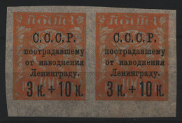 Russia / Sowjetunion 1924 - Mi-Nr. 262 Y I & 262 ** - MNH - Paar - Fluthilfe - Unused Stamps