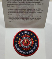 Cobb County, Georgia USA Fire Emergency Services - Firemen