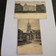 Collectie Belgie - Belgique 34 X Chateau - Kasteel Ca 1900 - Collezioni E Lotti