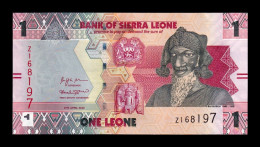 Sierra Leona Leone 1 Leone 2022 Pick 34r Replacement Z Sc Unc - Sierra Leona