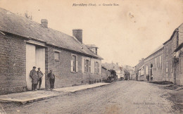 1906 MORVILLERS.GRANDE RUE - Other & Unclassified