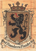 BELGIQUE - L'emblème De La Flandre Orientale - Colorisé - Carte Postale Ancienne - Autres & Non Classés