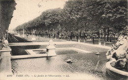 FRANCE - Paris - Le Jardin De L'Observatoire - LL - Jardins - Carte Postale Ancienne - Musées