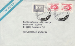 ARGENTINA 1973  AIRMAIL LETTER SENT FROM BUENOS AIRES TO HAMBURG - Briefe U. Dokumente