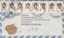 ARGENTINA 1973  AIRMAIL LETTER SENT FROM BUENOS AIRES TO HILDESHEIM - Lettres & Documents