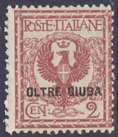Italie - Outre Djouba - Oltre Guiba 1925 N° 2 Timbre Italie Surchargé (H33) - Oltre Giuba
