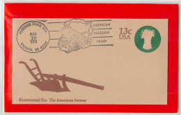 USA - AMERICAN FREEDOM TRAIN - WICHITA   -   BICENTENNIAL  -  MAR 19 1976 - 1961-80