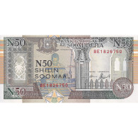Billet, Somalie, 50 N Shilin = 50 N Shillings, 1990, 1990, KM:R2, SPL - Somalie