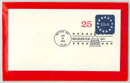USA - Intero Postale - Ganzsachen - Stationery -  25c   INAUGURATION DAY - 1981-00