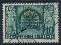 O 1940 Kelet Visszatér "KELETU" Tévnyomattal / Mi 638 With Plate Variety - Autres & Non Classés