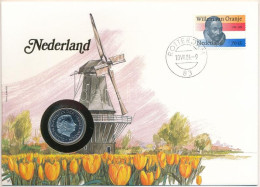 Hollandia 1980. 1G Ni érme Felbélyegzett Borítékban, Bélyegzéssel, Német Nyelvű Tájékoztatóval T:AU Netherlands 1980. 1  - Non Classés