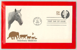 USA - Intero Postale - Ganzsachen - Stationery -  Veterinary Medicine  15c. - 1961-80