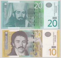 Szerbia 2006. 10D + 20D T:UNC Serbia 2006. 10 Dinara + 20 Dinara C:UNC - Unclassified