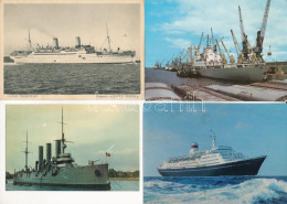 **, * 40 Db MODERN Hajós Motívum Képeslap / 40 Modern Ship Motive Postcards - Non Classés