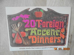 20 Foreign Accent Dinners: Simple Meals That Make A World Of Difference - Hunt's Tomato Paste - Noord-Amerikaans