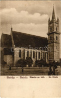 ** T2/T3 Beszterce, Bistritz, Bistrita; Biserica Ev. Luth. / Ev. Kirche / Evangélikus Templom. G. Zikeli Kiadása / Luthe - Unclassified