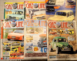 Lot De 5 Magazines "GAZOLINE" + 1 "RETRO COLLECTION" - Lots De Plusieurs Livres